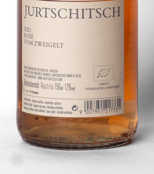 Jurtschitsch, Vom Zweigelt Rosé