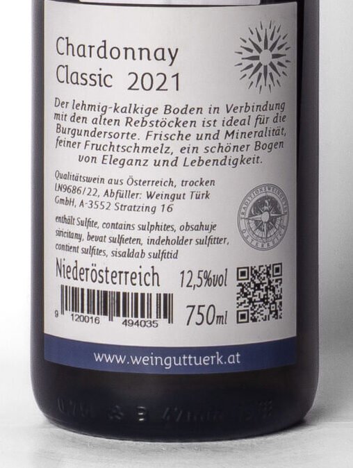 Türk, Chardonnay  Classic