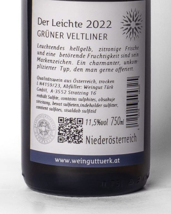 Türk, Grüner Veltliner Der Leichte