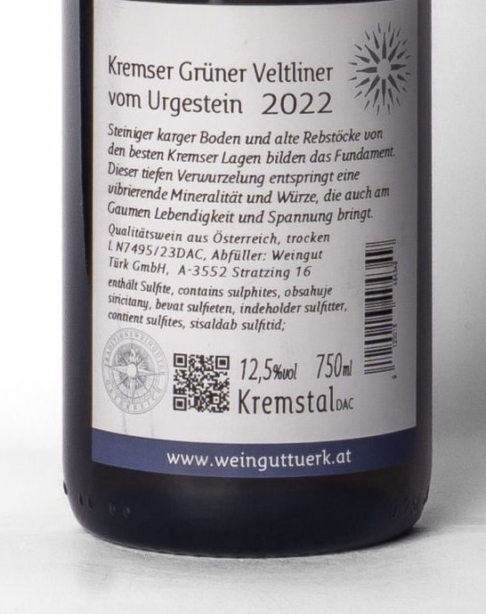 120016 494349 B Türk, Von Urgestein Kremser Grüner Veltliner