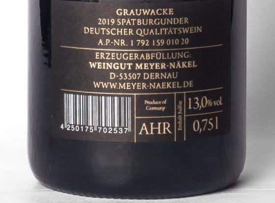 Meyer-Näkel, Grauwacke Spätburgunder