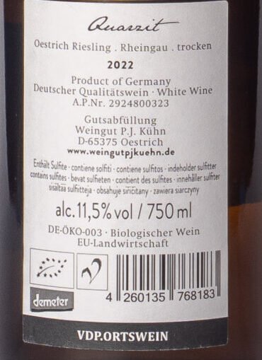 P. J. Kühn, Östrich Quarzit Riesling