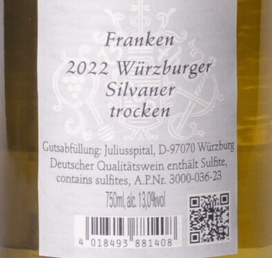 Juliusspital, Würzburger Silvaner