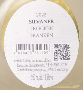 Juliusspital, Silvaner Mini