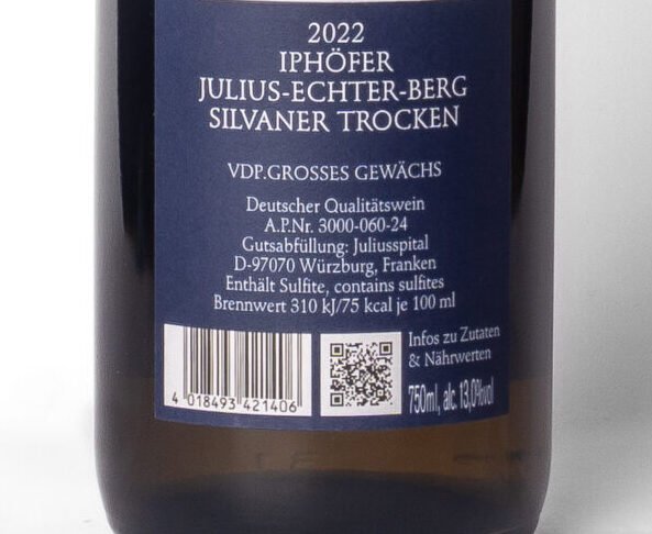 Juliusspital, Iphöfer Julius-Echter-Berg Silvaner GG