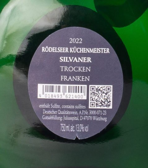 Juliusspital, Rödelseer Küchenmeister Silvaner