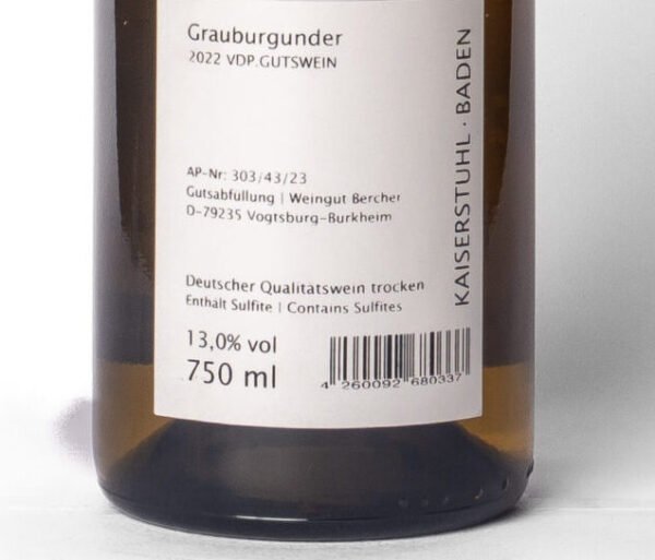 Bercher, Grauburgunder