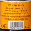 Drathen, Joh. Baptist Dietrich, Sekt Extra Trocken, Riesling 2021
