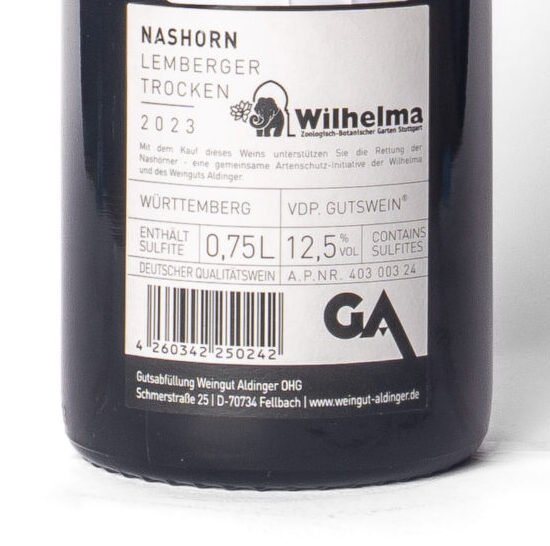 Aldinger, Nashorn Lemberger