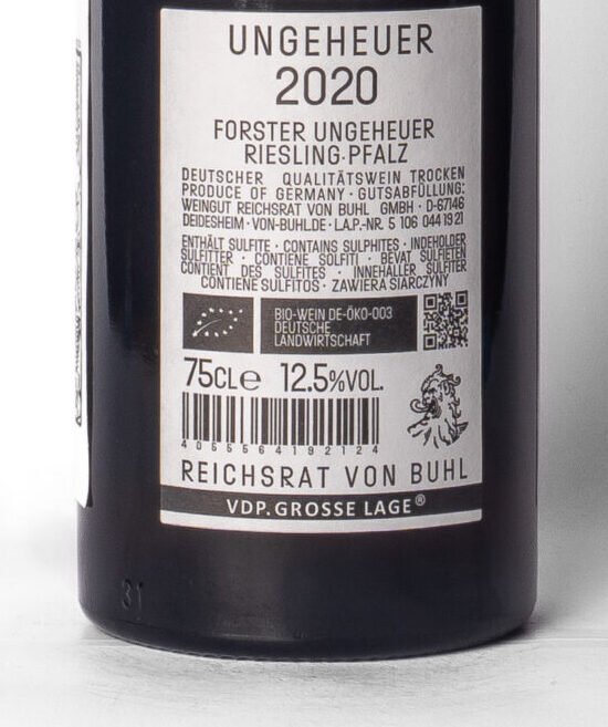 Von Buhl, Foster Ungeheuer Riesling GG