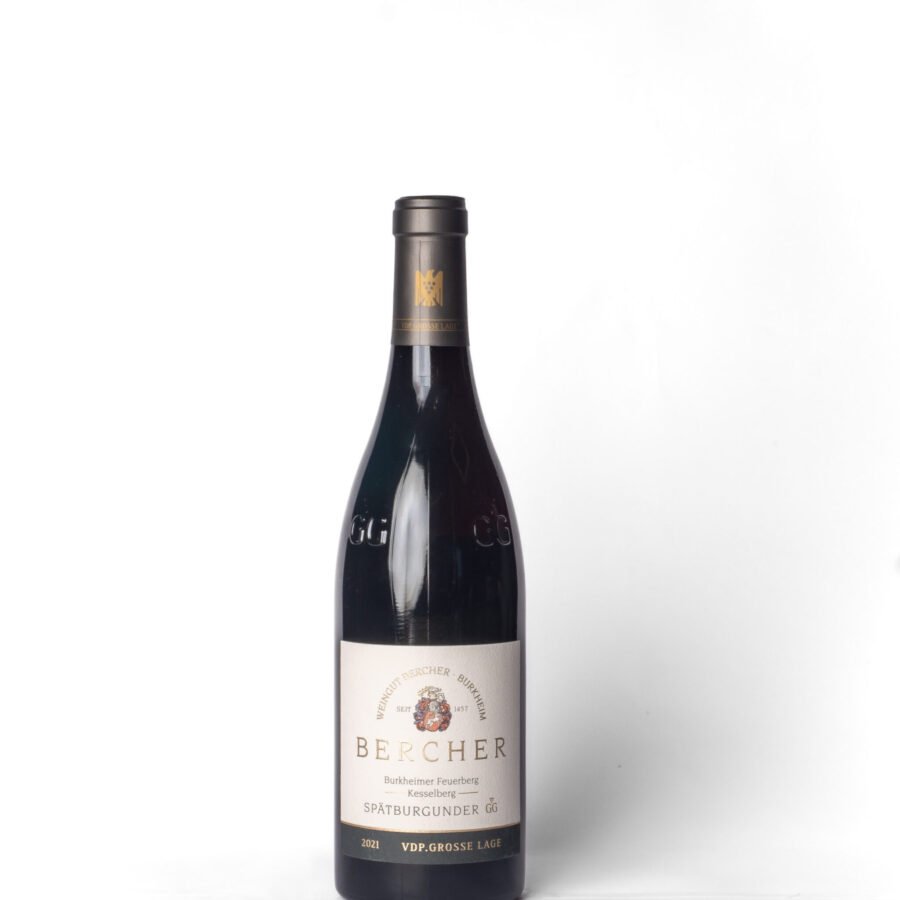 Bercher, Kesselberg Burkheimer Feuerberg Spätburgunder GG Frontal Bercher Burkheimer Feuerberg Kesselberg Spätburgunder GG