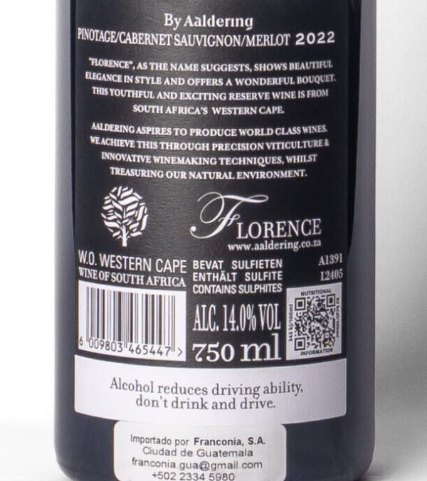 Aaldering, Florence Cape Blend