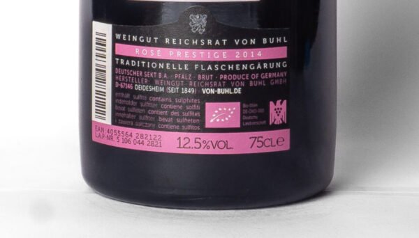 5 106 044 28 21 B Von Buhl, Sekt Prestige Spätburgunder Rosé